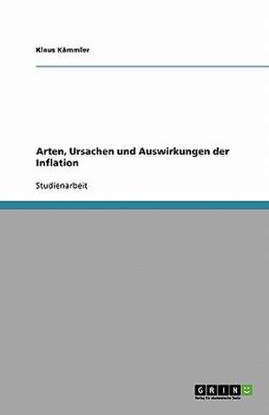 Arten, Ursachen und Auswirkungen der Inflation de Klaus Kämmler