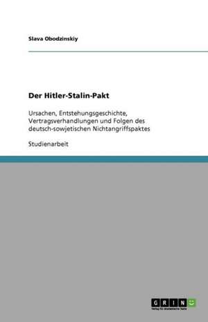 Der Hitler-Stalin-Pakt de Slava Obodzinskiy