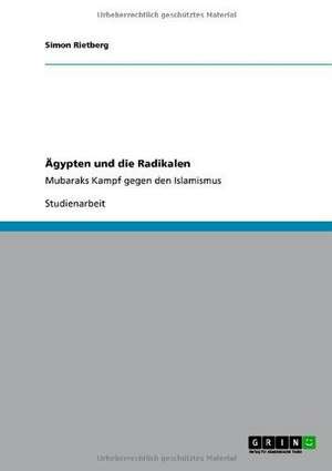 Ägypten und die Radikalen de Simon Rietberg