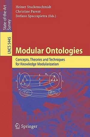 Modular Ontologies: Concepts, Theories and Techniques for Knowledge Modularization de Heiner Stuckenschmidt