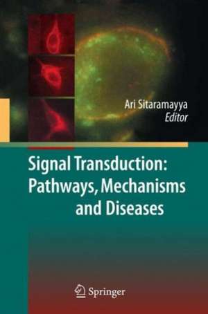 Signal Transduction: Pathways, Mechanisms and Diseases de Ari Sitaramayya