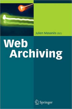 Web Archiving de Julien Masanès