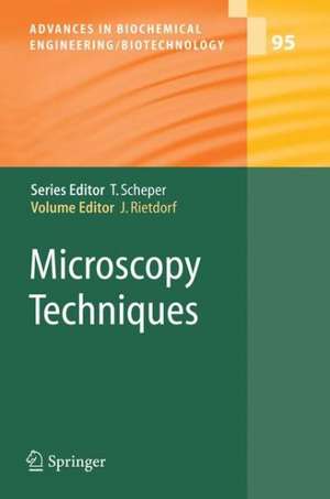 Microscopy Techniques de Jens Rietdorf