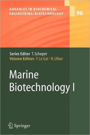 Marine Biotechnology I de Yves Le Gal