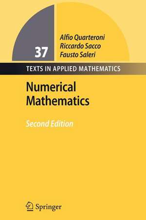 Numerical Mathematics de Alfio Quarteroni