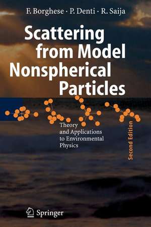 Scattering from Model Nonspherical Particles: Theory and Applications to Environmental Physics de Ferdinando Borghese