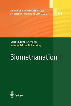 Biomethanation I de Birgitte K. Ahring