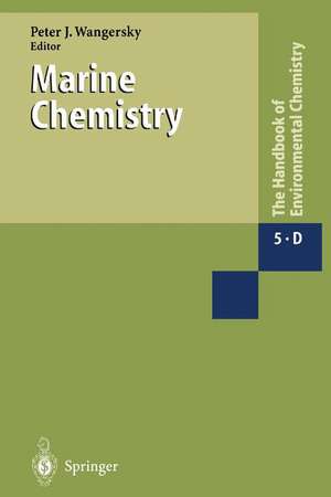 Marine Chemistry de P.J. Wangersky