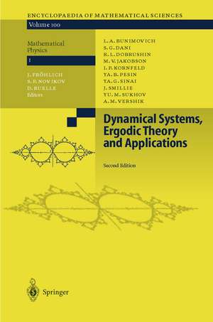 Dynamical Systems, Ergodic Theory and Applications de L.A. Bunimovich