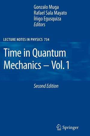 Time in Quantum Mechanics de Gonzalo Muga