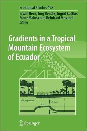 Gradients in a Tropical Mountain Ecosystem of Ecuador de Erwin Beck