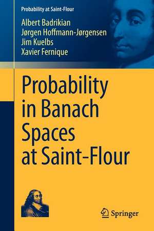 Probability in Banach Spaces at Saint-Flour de Albert Badrikian