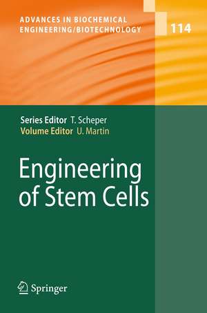 Engineering of Stem Cells de Ulrich Martin