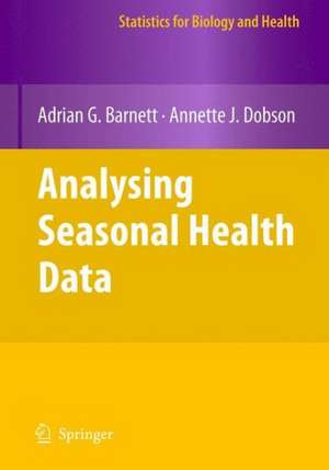 Analysing Seasonal Health Data de Adrian G. Barnett