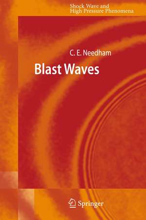 Blast Waves de Charles E. Needham