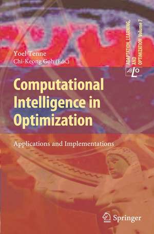 Computational Intelligence in Optimization: Applications and Implementations de Yoel Tenne