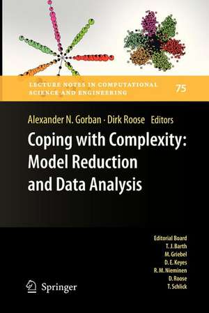 Coping with Complexity: Model Reduction and Data Analysis de Alexander N. Gorban