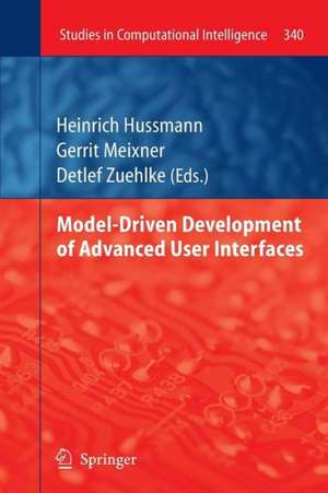 Model-Driven Development of Advanced User Interfaces de Heinrich Hussmann