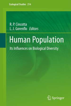 Human Population: Its Influences on Biological Diversity de Richard P. Cincotta