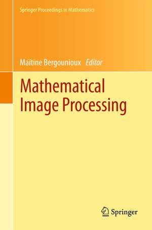 Mathematical Image Processing: University of Orléans, France, March 29th - April 1st, 2010 de Maïtine Bergounioux