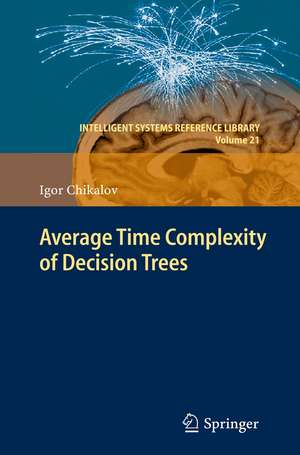 Average Time Complexity of Decision Trees de Igor Chikalov