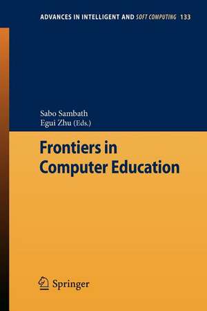 Frontiers in Computer Education de Sabo Sambath