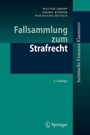 Fallsammlung zum Strafrecht de Walter Gropp