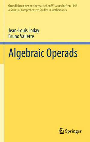 Algebraic Operads de Jean-Louis Loday