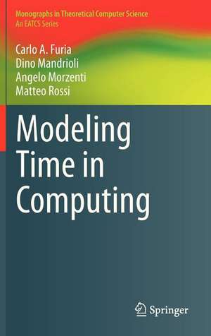 Modeling Time in Computing de Carlo A. Furia