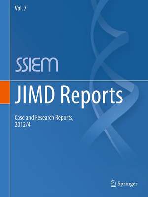 JIMD Reports - Case and Research Reports, 2012/4 de Johannes Zschocke