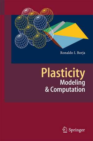 Plasticity: Modeling & Computation de Ronaldo I. Borja