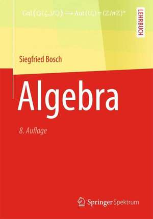 Algebra de Siegfried Bosch