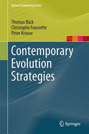 Contemporary Evolution Strategies de Thomas Bäck