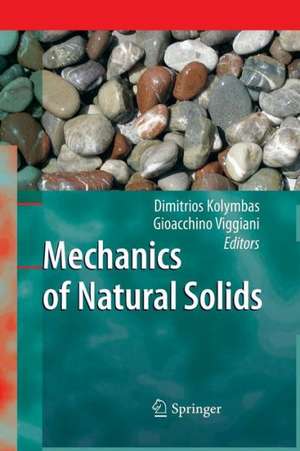 Mechanics of Natural Solids de Dimitrios Kolymbas