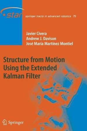 Structure from Motion using the Extended Kalman Filter de Javier Civera