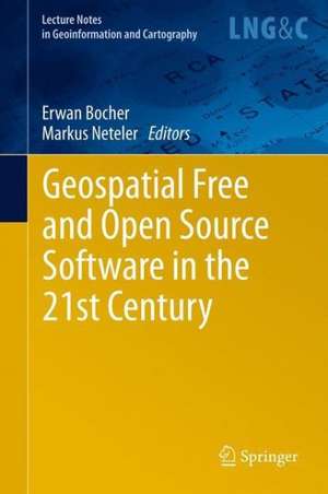 Geospatial Free and Open Source Software in the 21st Century de Erwan Bocher