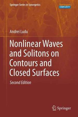 Nonlinear Waves and Solitons on Contours and Closed Surfaces de Andrei Ludu