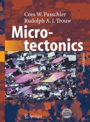 Microtectonics de Cees W. Passchier