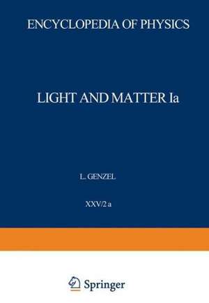 Light and Matter Ia / Licht und Materie Ia de L. Genzel