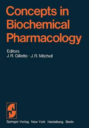 Concepts in Biochemical Pharmacology: Part 3 de P.S. Randall