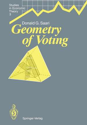 Geometry of Voting de Donald G. Saari