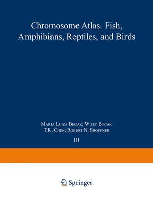 Chromosome Atlas: Fish, Amphibians, Reptiles and Birds: Volume 3 de Kurt Benirschke