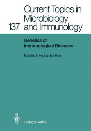 Genetics of Immunological Diseases de Beverly Mock