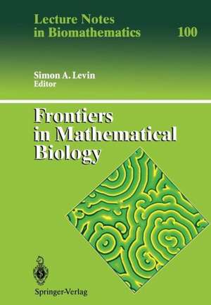 Frontiers in Mathematical Biology de E. Perlin