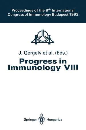 Progress in Immunology Vol. VIII de M. Benczur