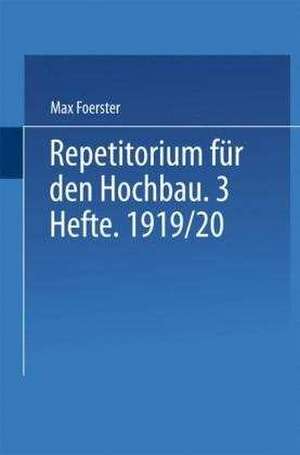 Graphostatik und Festigkeitslehre: Für den Gebrauch an Technischen Hochschulen und in der Praxis de Max Foerster