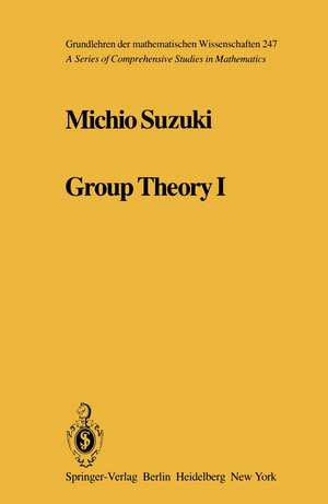 Group Theory I de M. Suzuki