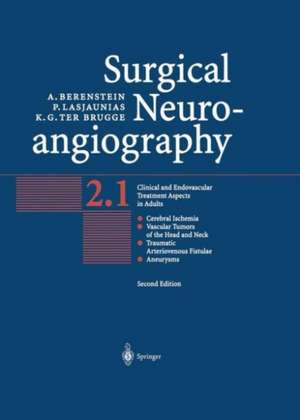 Surgical Neuroangiography: Vol.2: Clinical and Endovascular Treatment Aspects in Adults de Alejandro Berenstein