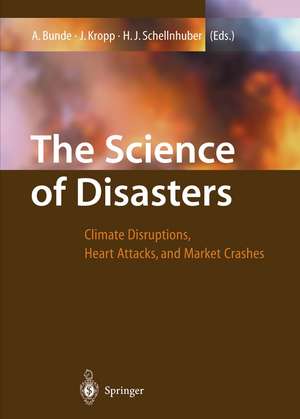 The Science of Disasters: Climate Disruptions, Heart Attacks, and Market Crashes de Armin Bunde