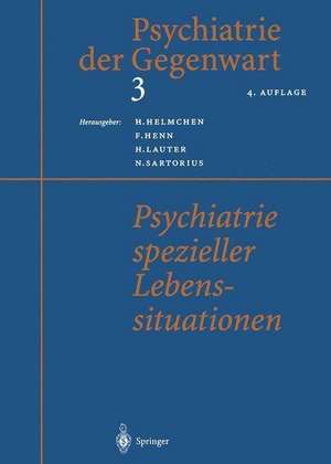 Psychiatrie spezieller Lebenssituationen de H. Helmchen